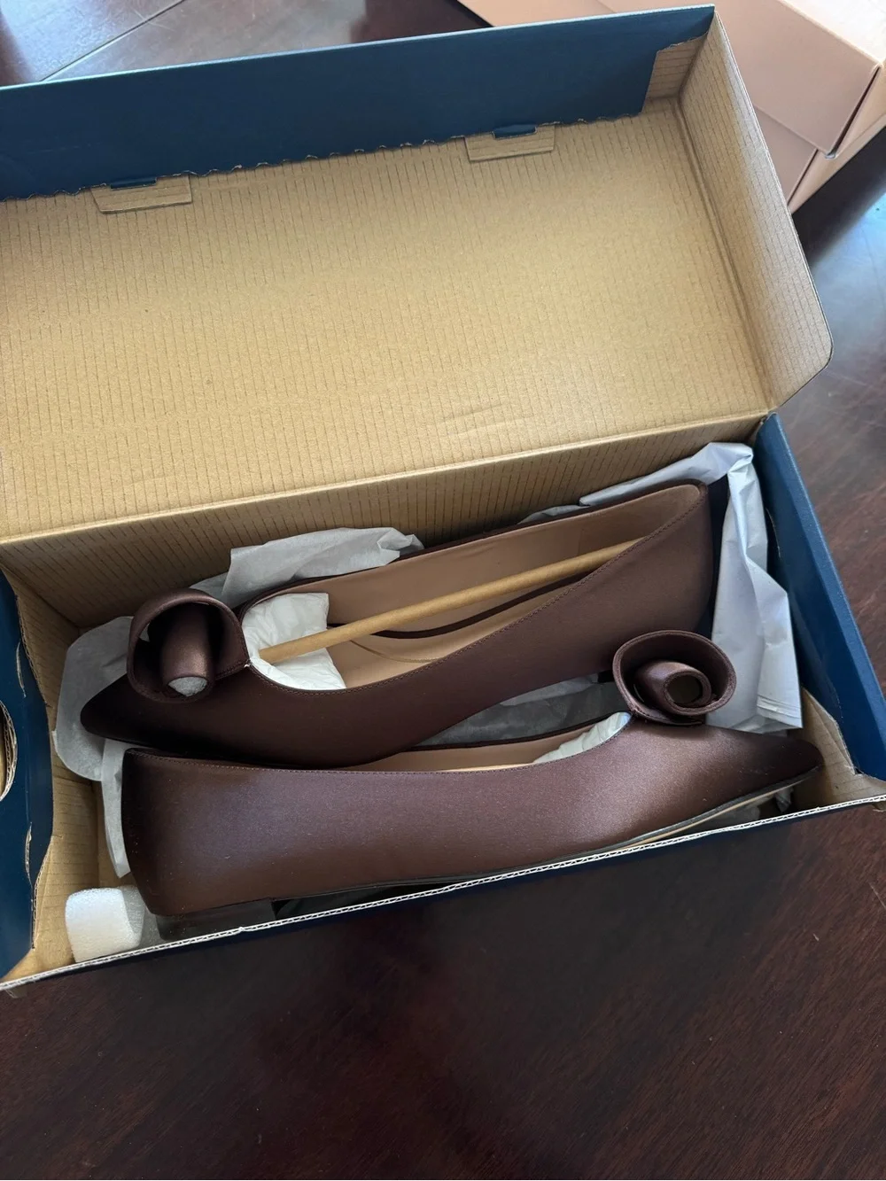 Cole Haan satin pointed